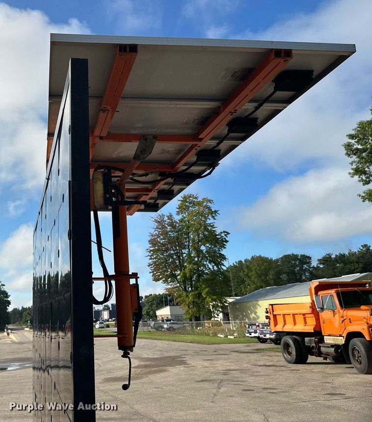 image for item DT6407 (3) Addco message board trailers