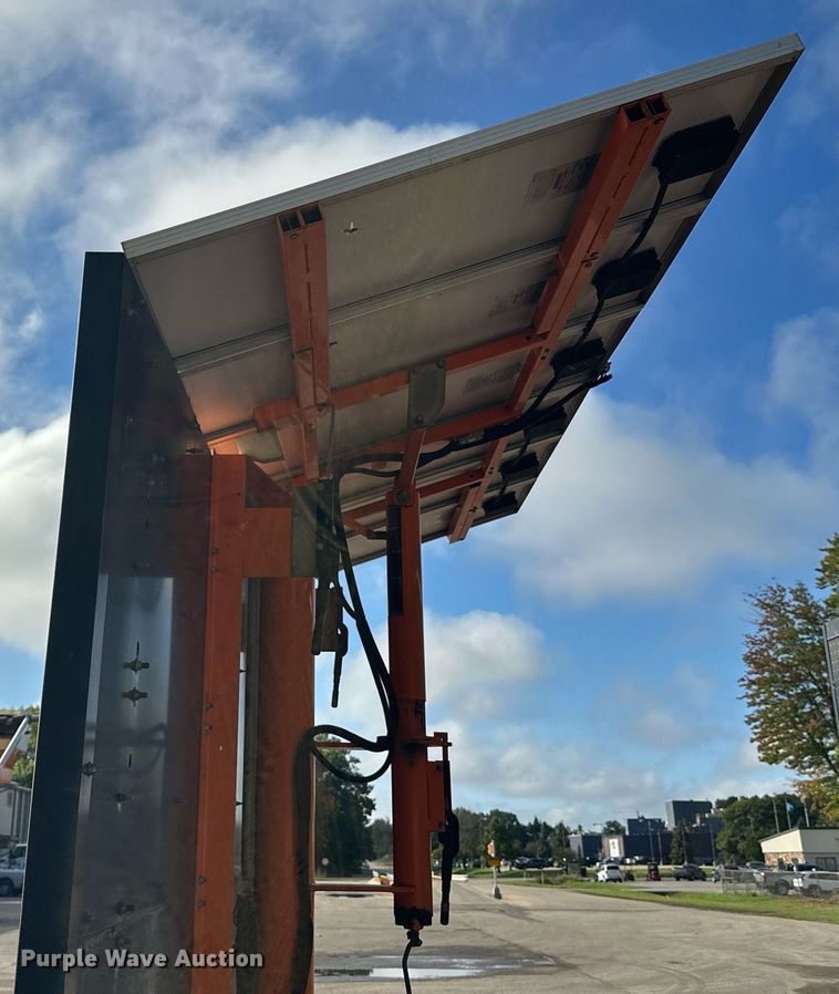 image for item DT6407 (3) Addco message board trailers