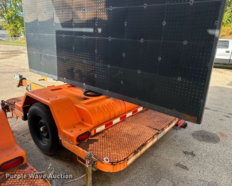 image for item DT6407 (3) Addco message board trailers