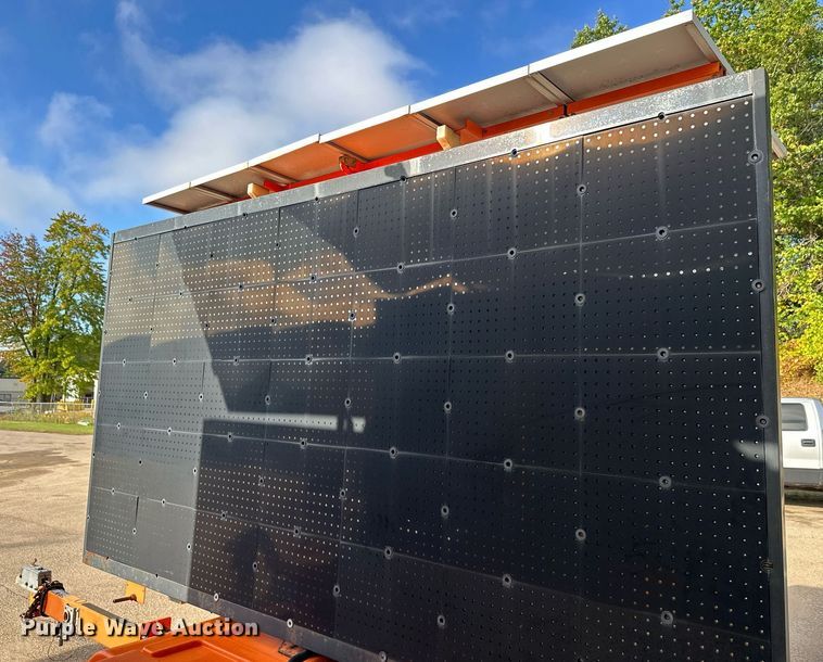 image for item DT6407 (3) Addco message board trailers