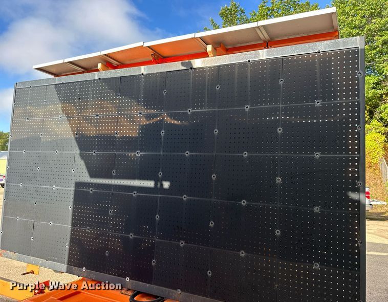 image for item DT6407 (3) Addco message board trailers