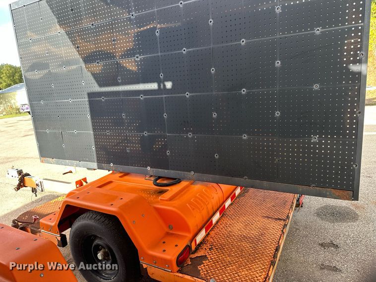 image for item DT6407 (3) Addco message board trailers
