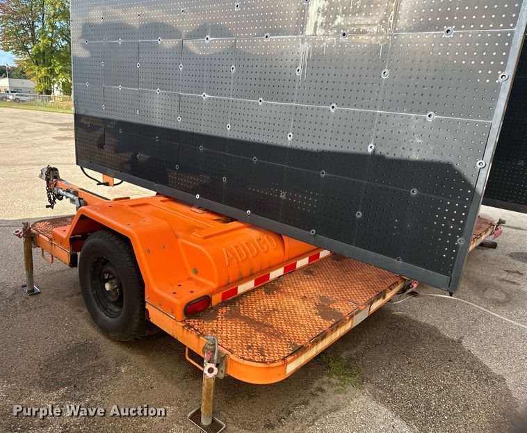 image for item DT6407 (3) Addco message board trailers