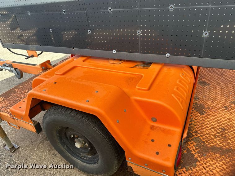 image for item DT6407 (3) Addco message board trailers