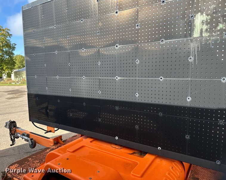 image for item DT6407 (3) Addco message board trailers