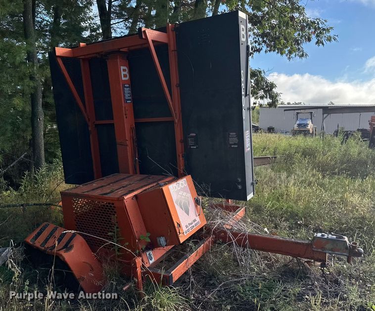 image for item DT6407 (3) Addco message board trailers