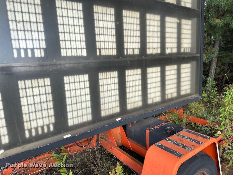 image for item DT6407 (3) Addco message board trailers