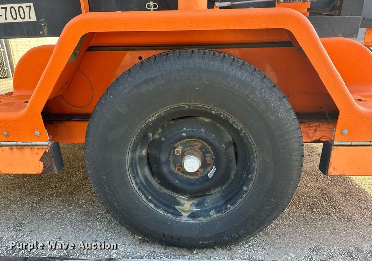 image for item DT6407 (3) Addco message board trailers