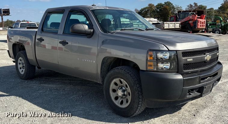 image for item DU1368 2009 Chevrolet Silverado 1500 Crew Cab pickup truck