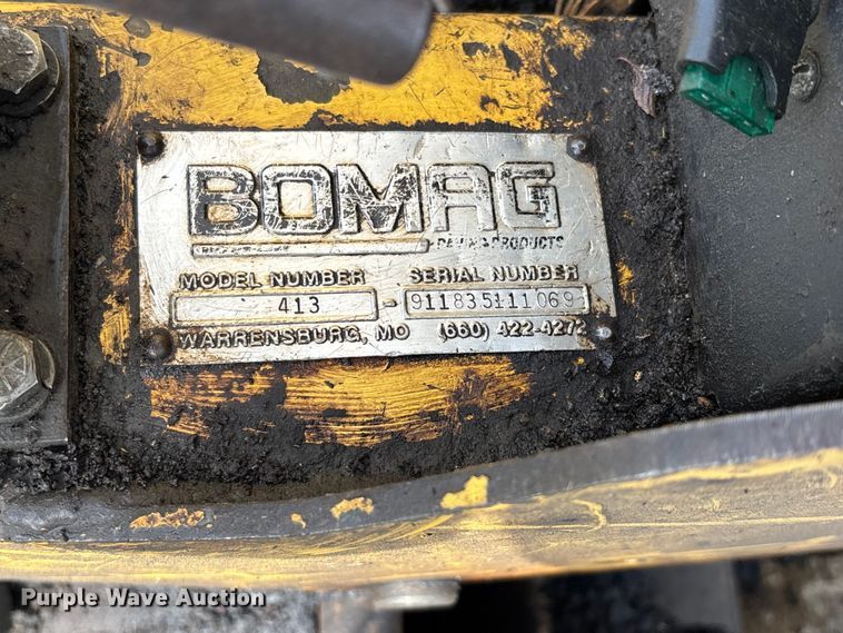 image for item DU1375 Bomag 413 paver