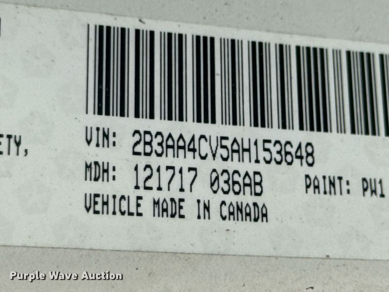 image for item DU9306 2010 Dodge Charger 
