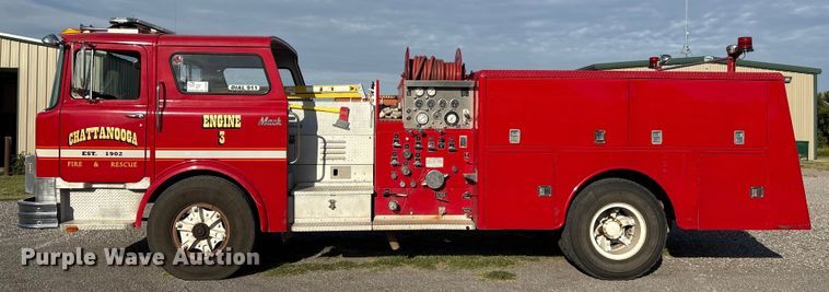 image for item DV5005 1979 Mack pumper fire truck
