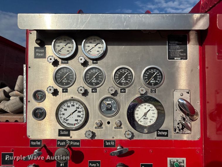 image for item DV5005 1979 Mack pumper fire truck