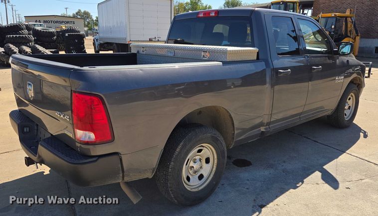 image for item DY1193 2018 RAM 1500 Quad Cab pickup truck