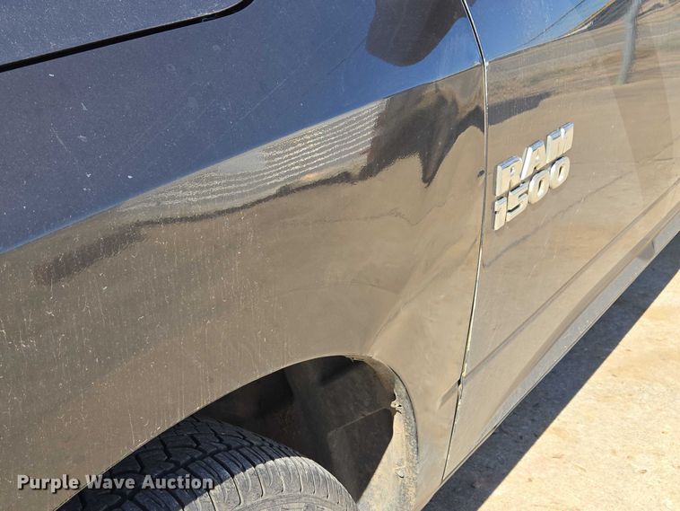 image for item DY1193 2018 RAM 1500 Quad Cab pickup truck