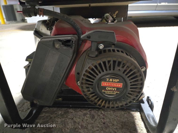 image for item DY1205 Craftsman 4200 Watt generator