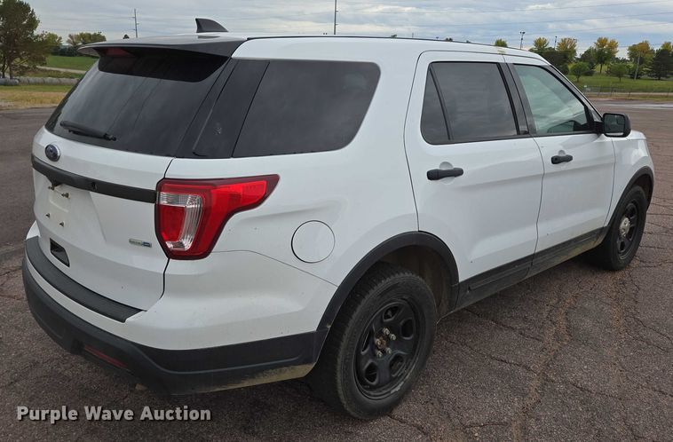 image for item DY1214 2018 Ford Explorer Police Interceptor SUV
