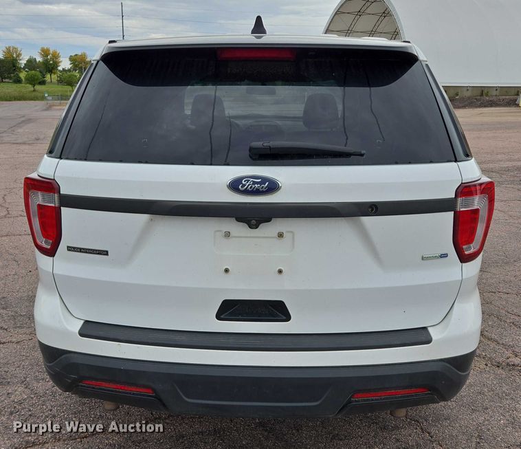 image for item DY1214 2018 Ford Explorer Police Interceptor SUV