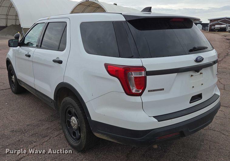 image for item DY1214 2018 Ford Explorer Police Interceptor SUV