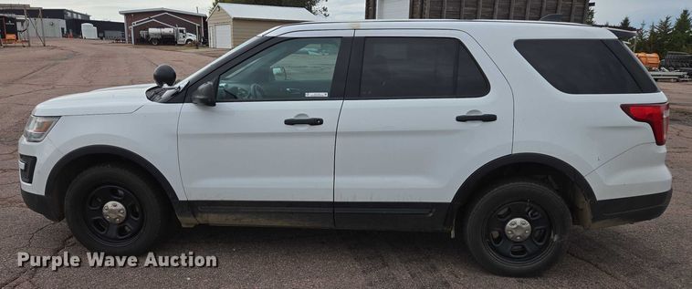 image for item DY1214 2018 Ford Explorer Police Interceptor SUV