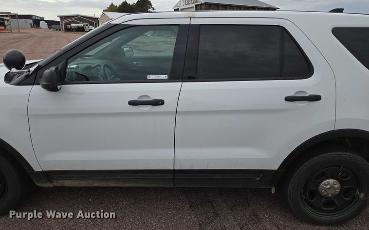 image for item DY1214 2018 Ford Explorer Police Interceptor SUV