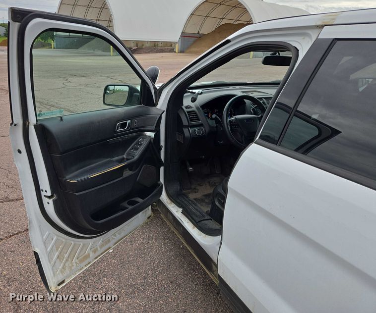 image for item DY1214 2018 Ford Explorer Police Interceptor SUV