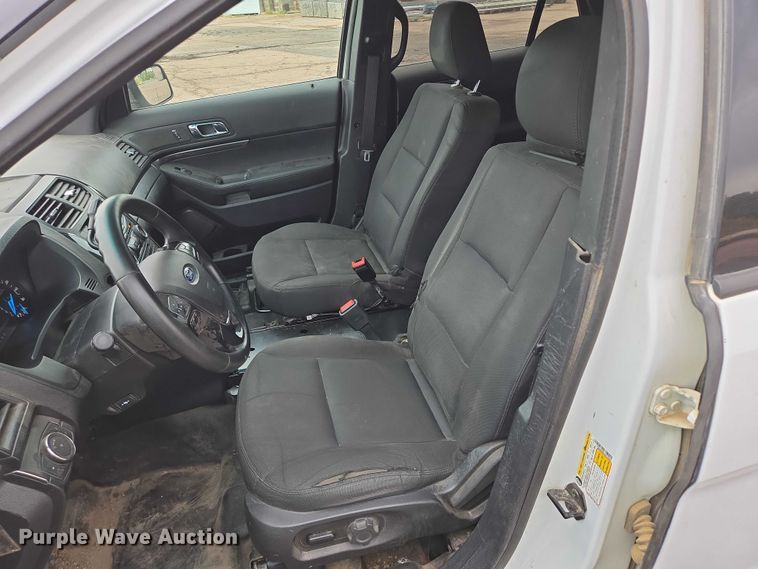 image for item DY1214 2018 Ford Explorer Police Interceptor SUV