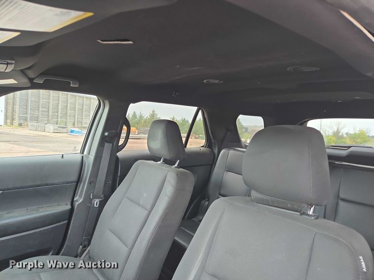 image for item DY1214 2018 Ford Explorer Police Interceptor SUV