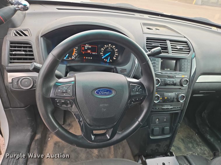 image for item DY1214 2018 Ford Explorer Police Interceptor SUV