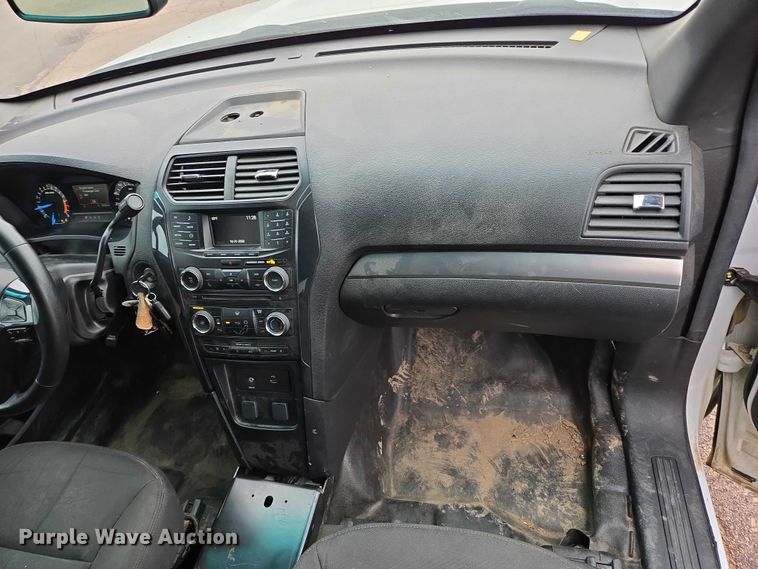 image for item DY1214 2018 Ford Explorer Police Interceptor SUV