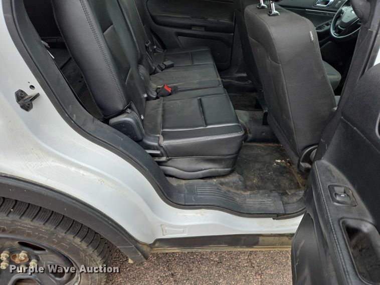 image for item DY1214 2018 Ford Explorer Police Interceptor SUV