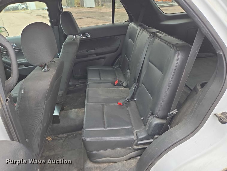 image for item DY1214 2018 Ford Explorer Police Interceptor SUV