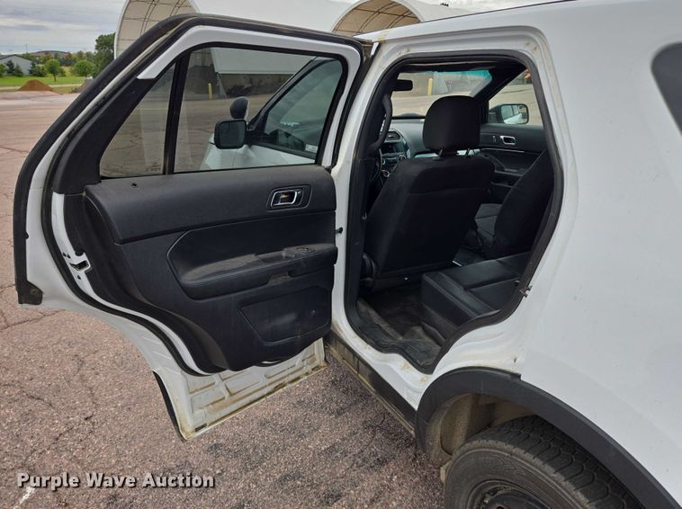 image for item DY1214 2018 Ford Explorer Police Interceptor SUV