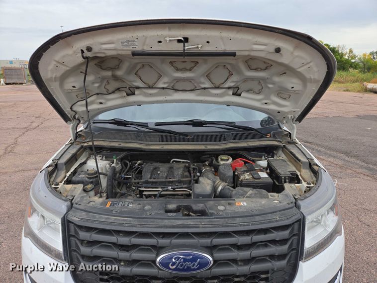 image for item DY1214 2018 Ford Explorer Police Interceptor SUV