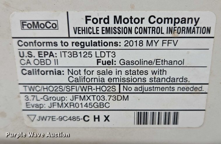 image for item DY1214 2018 Ford Explorer Police Interceptor SUV