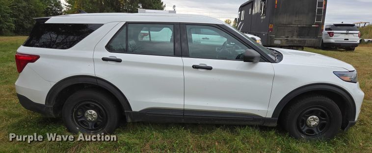 image for item DY1215 2020 Ford Explorer Police Interceptor SUV