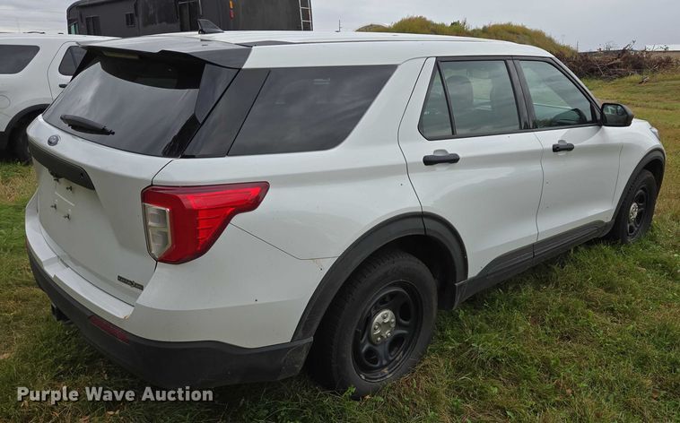 image for item DY1215 2020 Ford Explorer Police Interceptor SUV