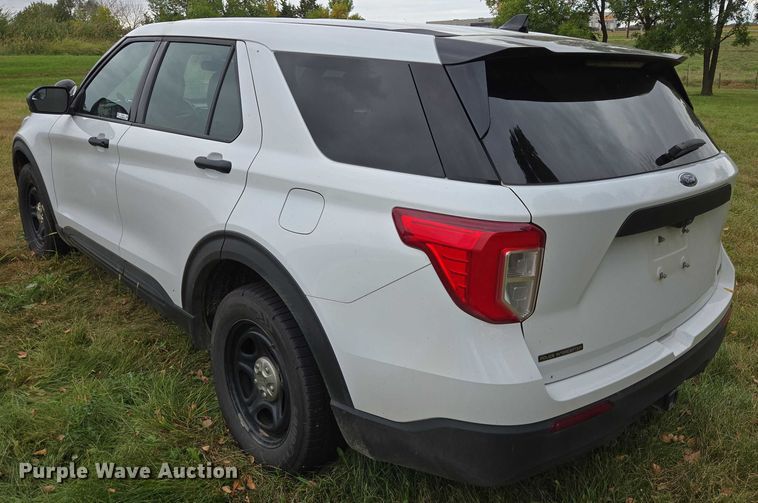 image for item DY1215 2020 Ford Explorer Police Interceptor SUV