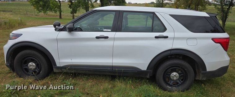 image for item DY1215 2020 Ford Explorer Police Interceptor SUV
