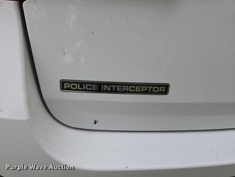 image for item DY1215 2020 Ford Explorer Police Interceptor SUV