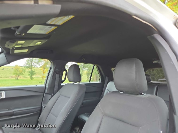 image for item DY1215 2020 Ford Explorer Police Interceptor SUV