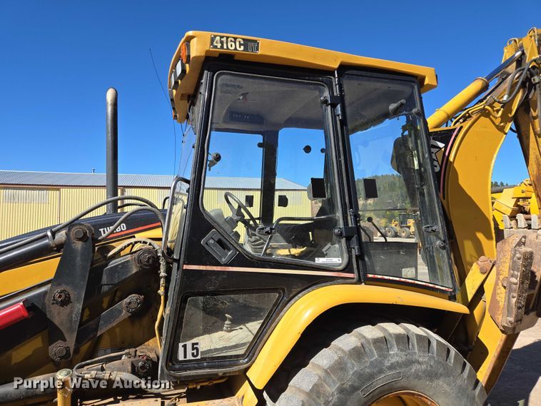 image for item DY1243 1997 Caterpillar 416C backhoe