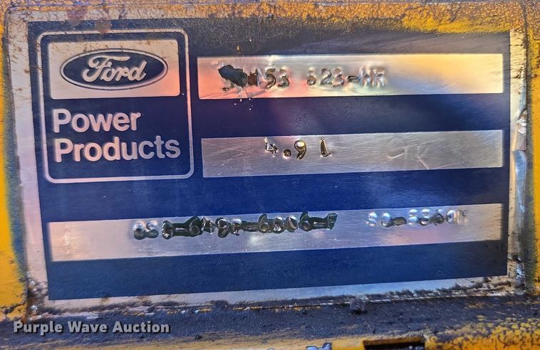 image for item DY1244 1980 Ford LN800 sewer jetter truck