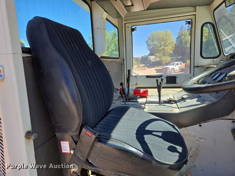 image for item DY1246 1996 Elgin Pelican Series S street sweeper truck