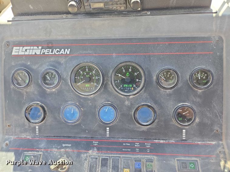 image for item DY1246 1996 Elgin Pelican Series S street sweeper truck