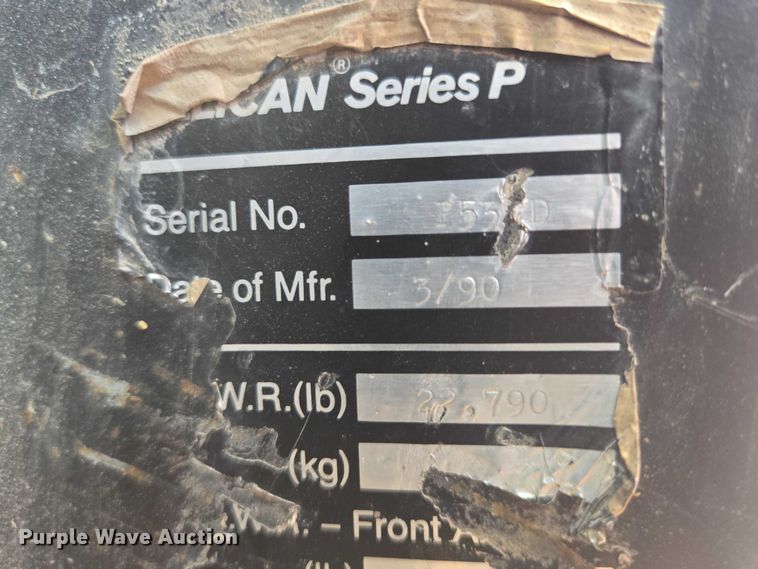 image for item DY1247 1990 Elgin Premier Pelican street sweeper truck