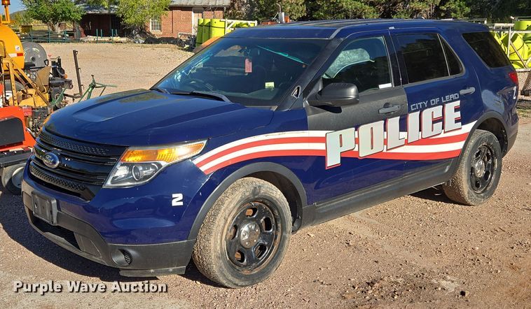 image for item DY1251 2014 Ford Explorer Police Interceptor SUV
