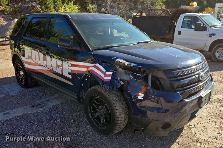 image for item DY1251 2014 Ford Explorer Police Interceptor SUV