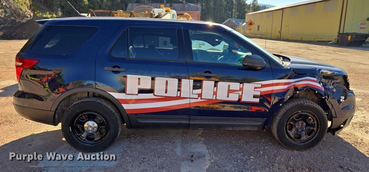 image for item DY1251 2014 Ford Explorer Police Interceptor SUV