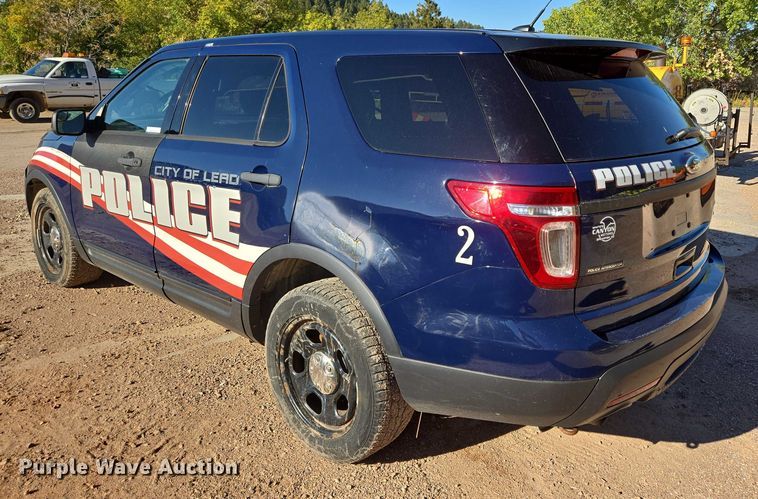 image for item DY1251 2014 Ford Explorer Police Interceptor SUV